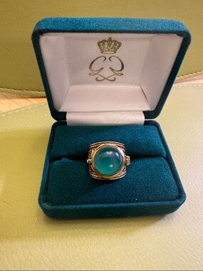 Gold Plated Poison Ring